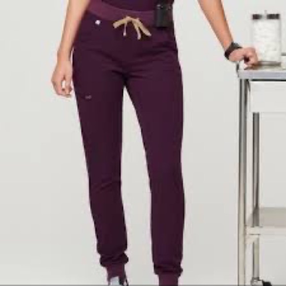 Figs Zamora Jogger - Deep Purple Medium